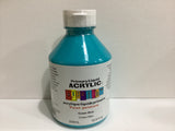 Tri-Art Primary Liquid Acrylic Paint (500ml)