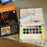Koi Watercolour Set