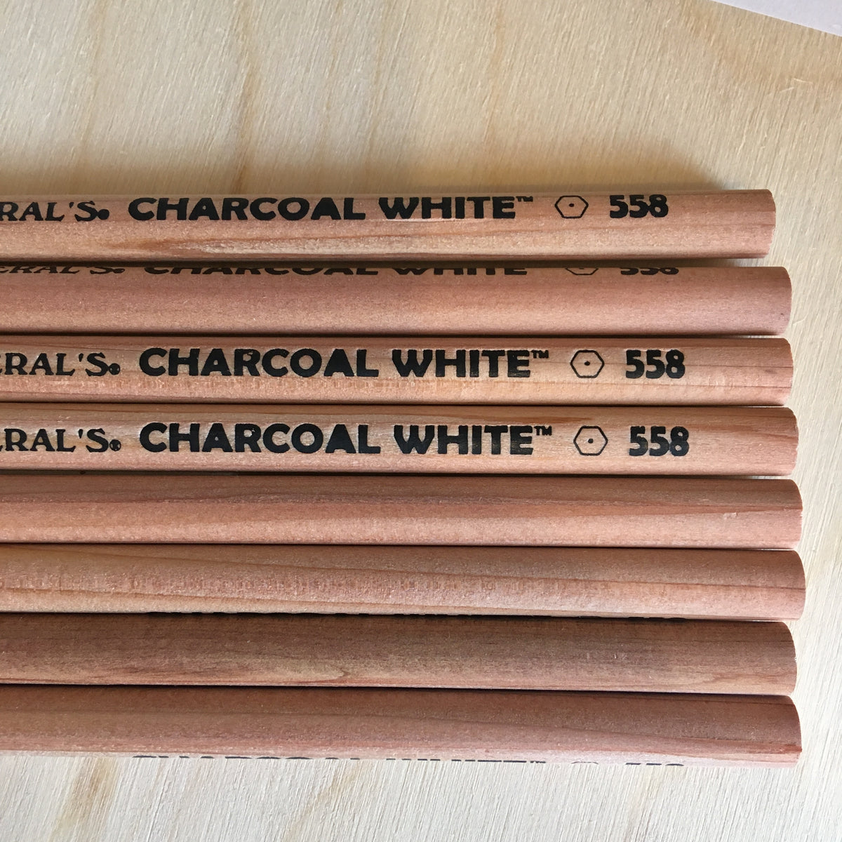 Charcoal White Pencil #558 by General Pencil