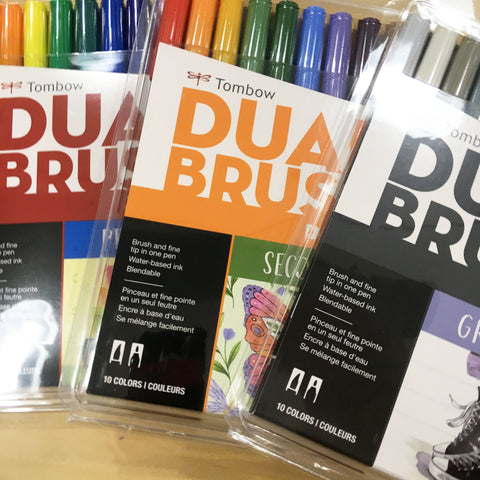 Tombow Dual-Brush Pens Set : Various