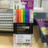 Tombow TwinTone Dual-Tip Markers : Various