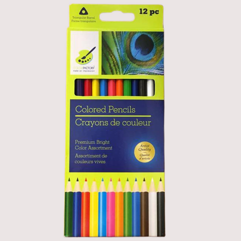 Color Factory Colored Pencils 12 set