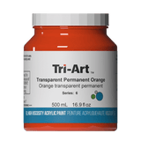 Tri-Art High Viscosity - Transparent Permanent Orange