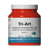 Tri-Art High Viscosity - Transparent Permanent Red Light