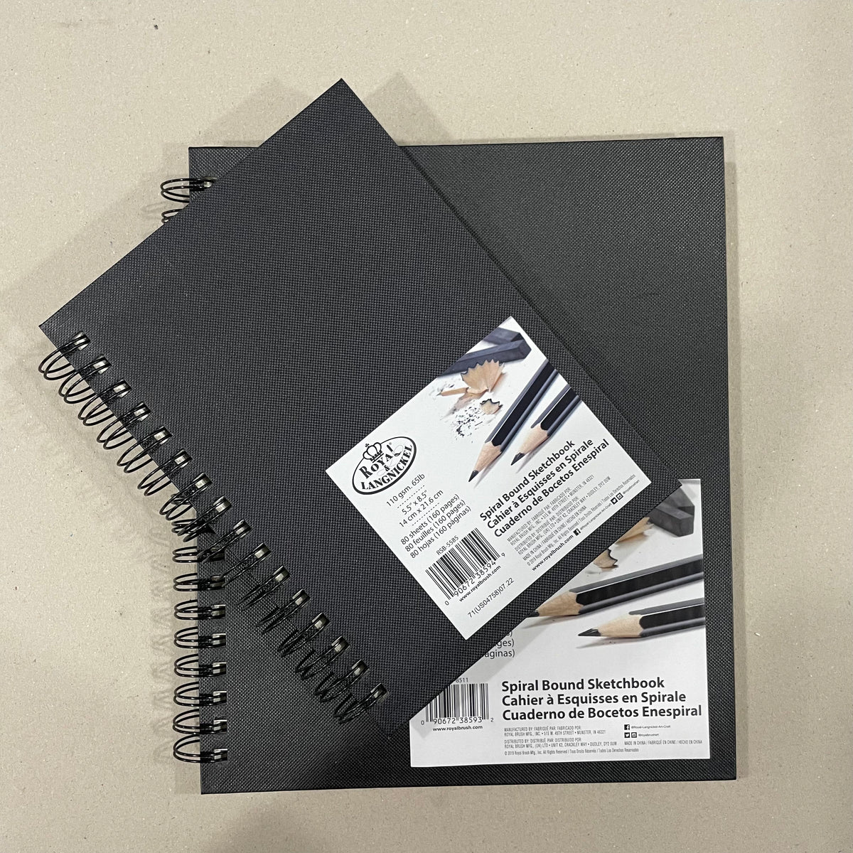 Royal & Langnickel Sketch Book A4 - Leinwand Deckel Zum Bemalen