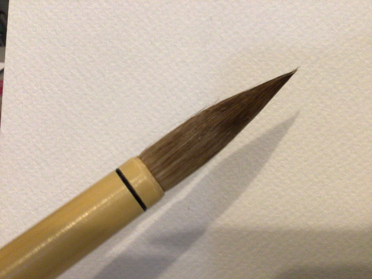 Yasutomo Wa Fude Calligraphy Brush - WF7, Hokushou