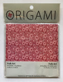 Origami Paper: Various Patterns and sizes