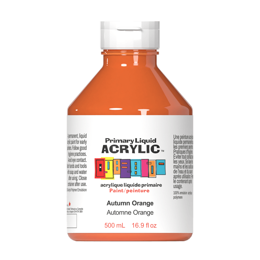 Primary Liquid Acrylic - Autumn Orange – JB Arts of Almonte