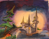 Adult Illustrative Watercolour 1-3 Thursdays Jeff 6 Weeks