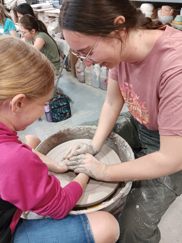 Kids - Youth Pottery Wheel (ACK.F24.PW) Wednesday 4:15-5:30pm with Ahlena