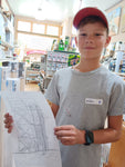Kids - Cartooning/Drawing (ACK.F25.CD) Tuesday 5:00-6:15pm with Sam