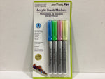 Color Factory: Acrylic Paint Brush Marker Set (4-pack)