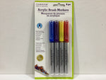 Color Factory: Acrylic Paint Brush Marker Set (4-pack)