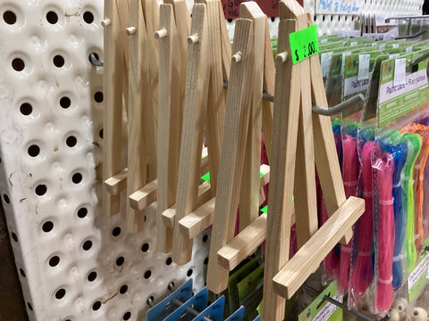 Mini Wooden Easel