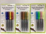 Color Factory: Acrylic Paint Brush Marker Set (4-pack)