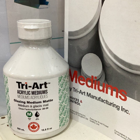 Tri-Art Glazing Medium, Matte