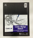 Canson Comic Manga Sketch pad 8.5”x11”