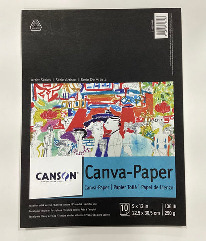 Canson Canva-paper 9”x12”