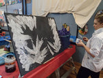 Adult - Large Format Abstract Painting (ACA.F25.ABP) Monday 7-9pm with Jeff