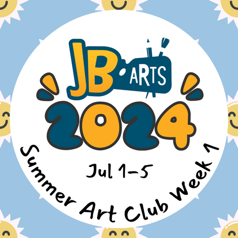 Summer Art Club: Week 1: July 2nd-5th