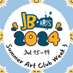 Summer Art Club : Week 3 : July 15th-19th