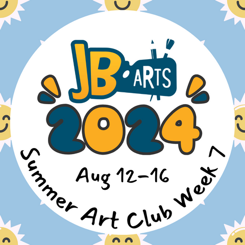 Summer Art Club: Week 7 : Aug 12th-16th