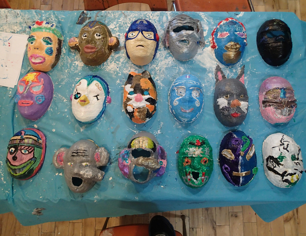 Kids Mask Making Workshop – JB Arts of Almonte