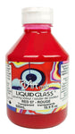 Liquid Glass - Pouring Colours - Red