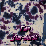 tie dye t-shirt example: Star Burst