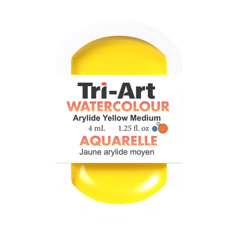 Tri-Art Water Colours - Arylide Yellow Medium