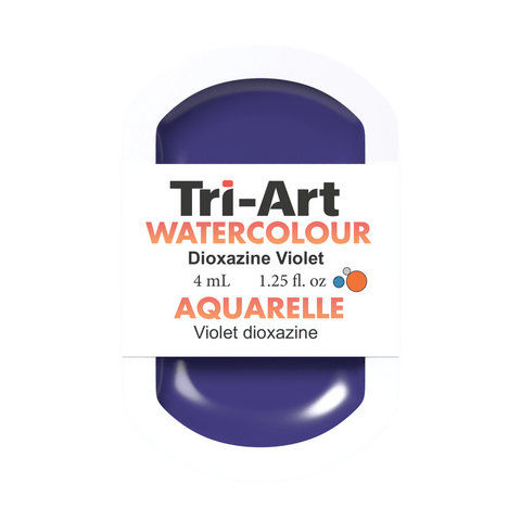 Tri-Art Water Colours - Dioxazine Violet