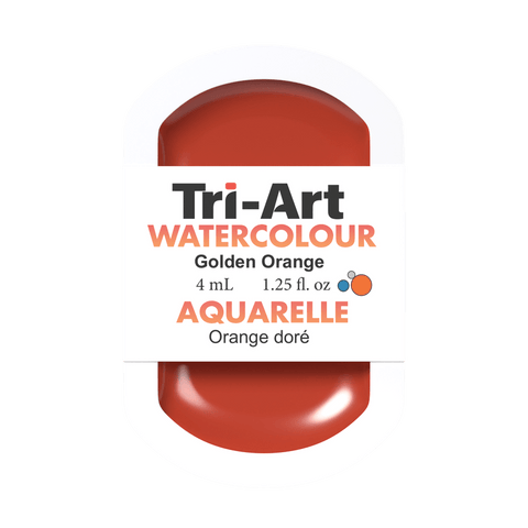 Tri-Art Water Colours - Golden Orange