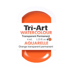 Tri-Art Water Colours - Transparent Permanent Orange