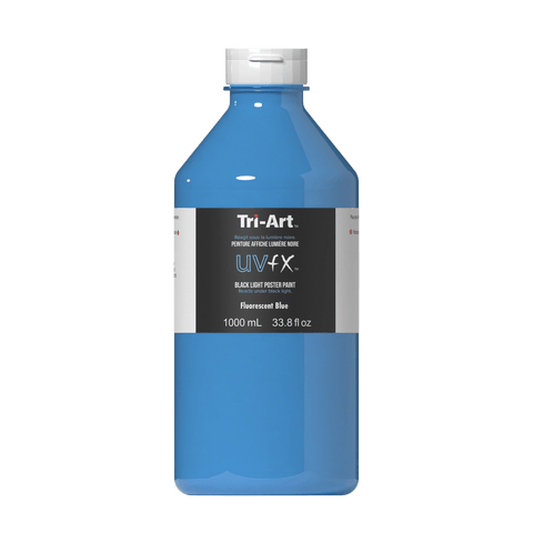 UVFX Black Light Poster Paint - Fluorescent Blue