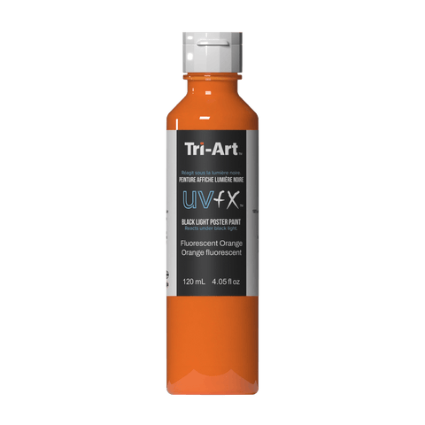 UVFX Black Light Poster Paint - Fluorescent Orange