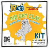 Air dry clay kit for making whatever you can imagine!