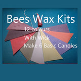 Kit : Rolled Beeswax Candle