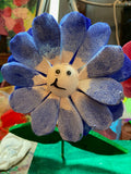 Example of blue foam flower buddies