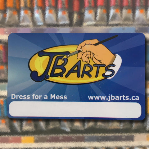 JB Arts Gift Cards