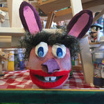 Foam rabbit hand puppet head DIY kit
