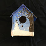 Finished birdhouse example