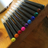 Milan Brush Tip Markers, 10 colours