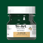 Tri-Art Ink - Phthalo Green - 37mL