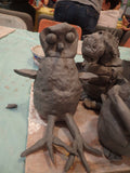 air dry clay owl