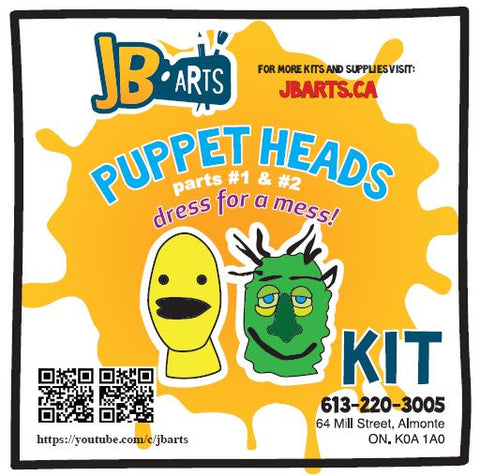 Kit-Puppet : Foam Puppet Head