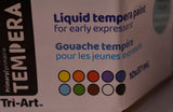 Tri Art Primary Tempera Set, 10 x 37 ml