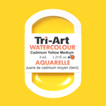 Tri-Art Water Colours - Cadmium Medium Yellow Hue