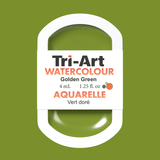 Tri-Art Water Colours - Golden Green