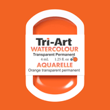 Tri-Art Water Colours - Transparent Permanent Orange