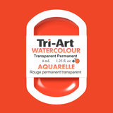 Tri-Art Water Colours - Transparent Permanent Red Light